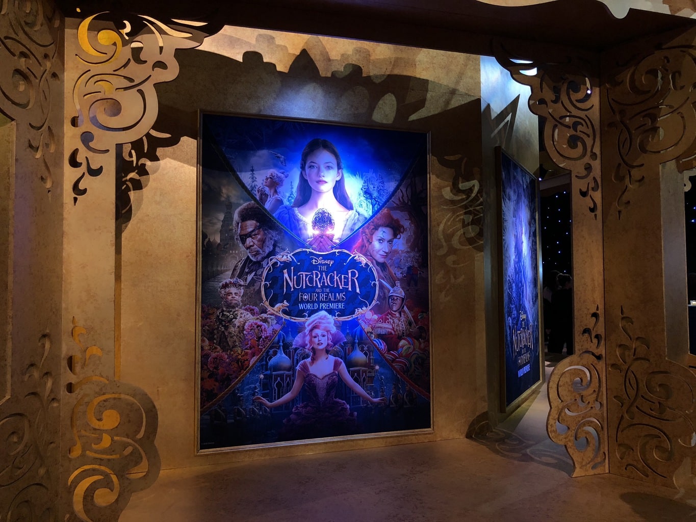 Walking the Red Carpet for Disney’s Nutcracker and the Four Realms - character posters