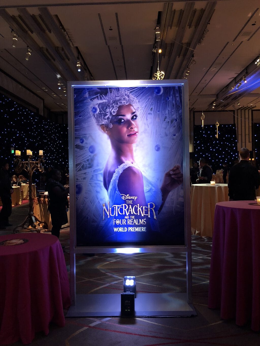 Walking the Red Carpet for Disney’s Nutcracker and the Four Realms - character poster