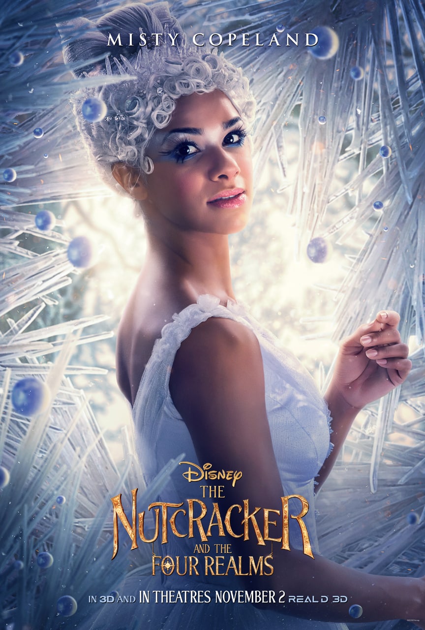 Disney's The Nutcracker and the Four Realms - ballerina Misty Copeland poster