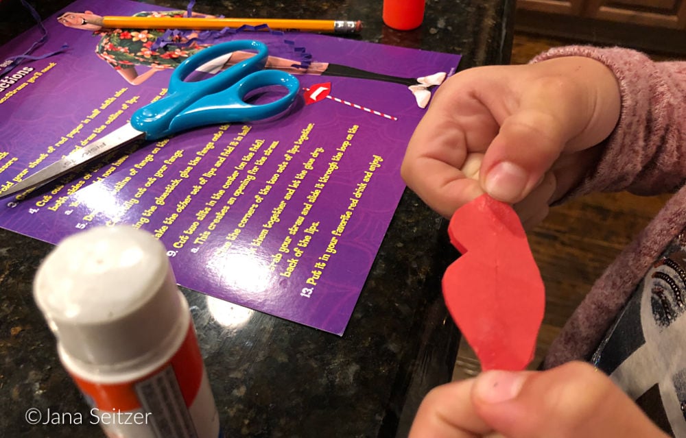 DIY Dracustraws in process
