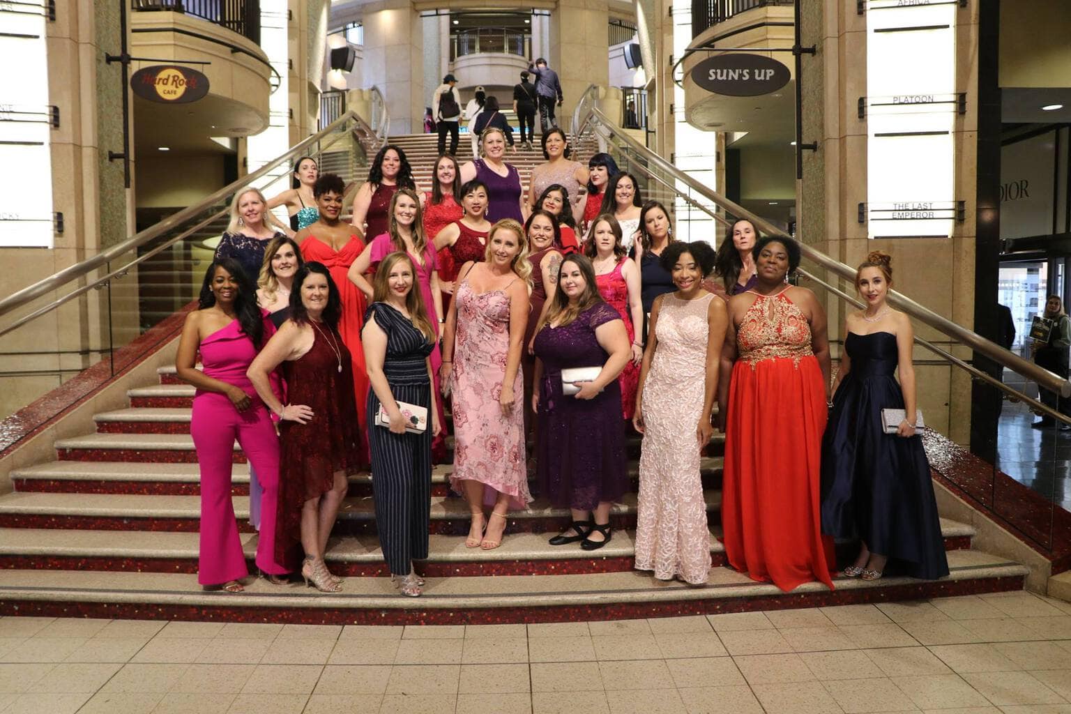 Walking the Red Carpet for Disney’s Nutcracker and the Four Realms - Oscar Steps group shot