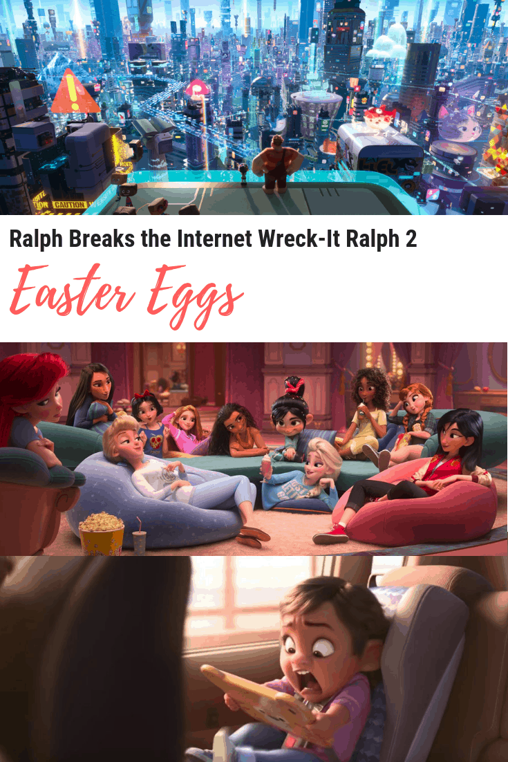 Ralph Breaks the Internet Easter Eggs