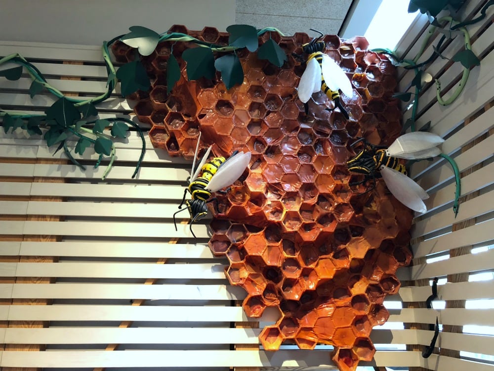 Art in Bentonville, Arkansas - 21c Museum Hotel "the Hive" "Buzzkill"