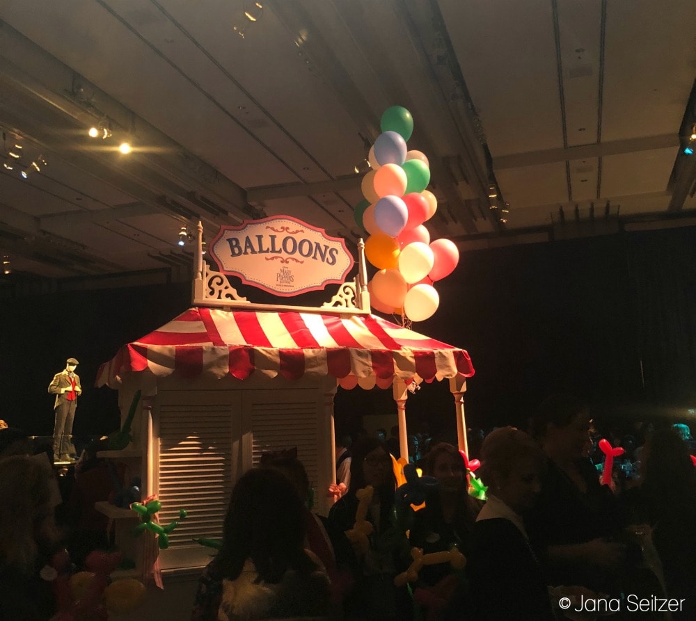 Mary Poppins Returns Red Carpet Premiere after party decor