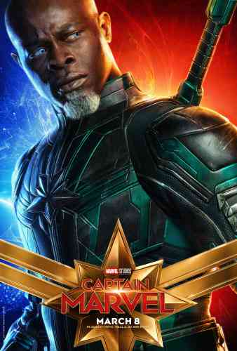 Captain Marvel Character Poster - Djimon Hounsou