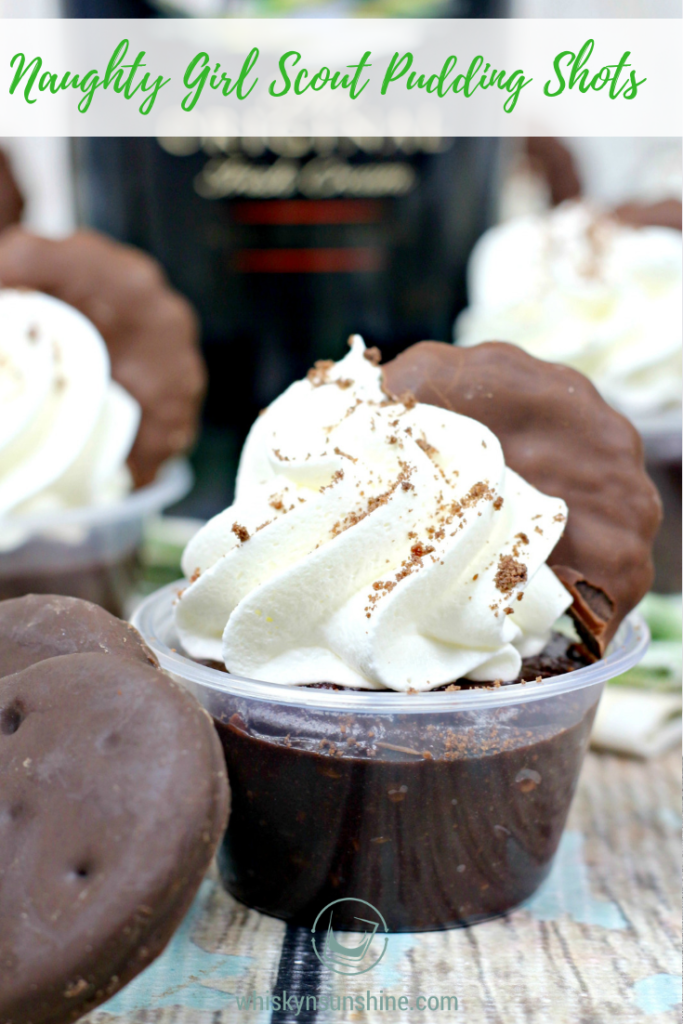Naughty Girl Scout Pudding Shots
