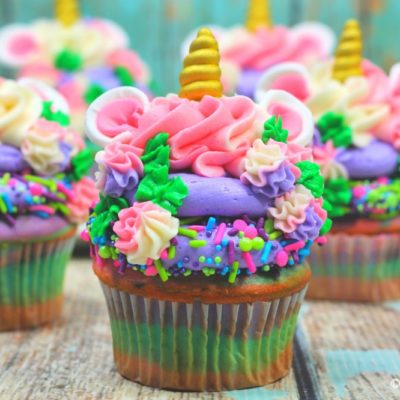 Unicorn Cupcakes Recipe Tutorial