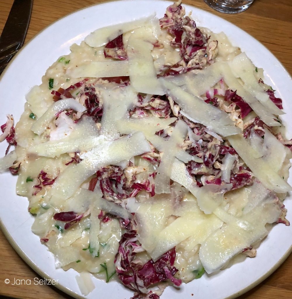roasted apple risotto