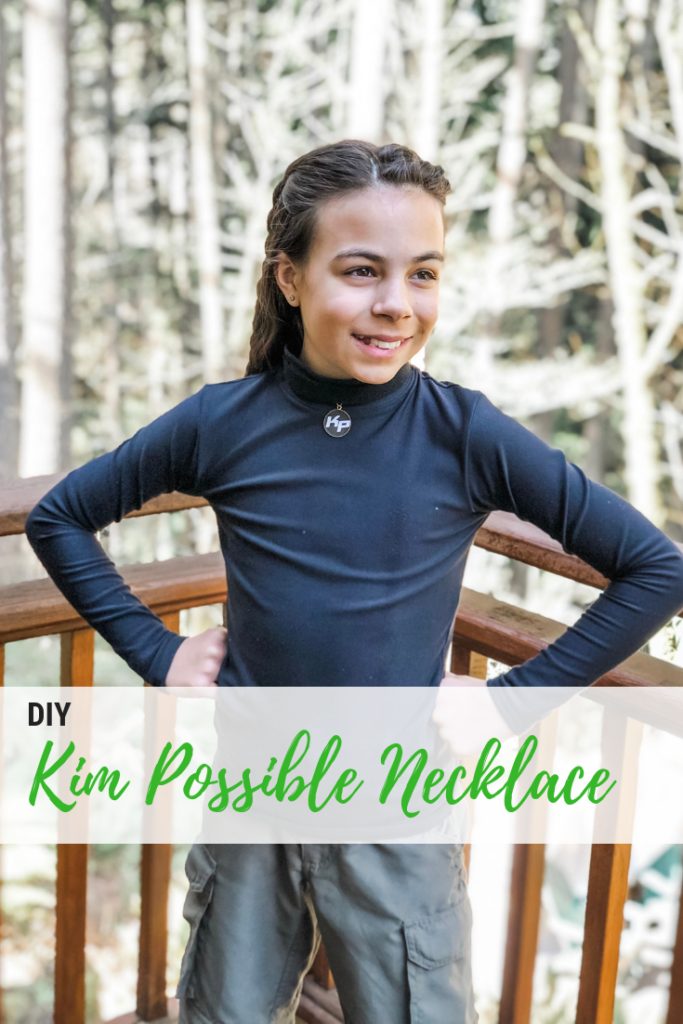 DIY Kim Possible Pendant Necklace