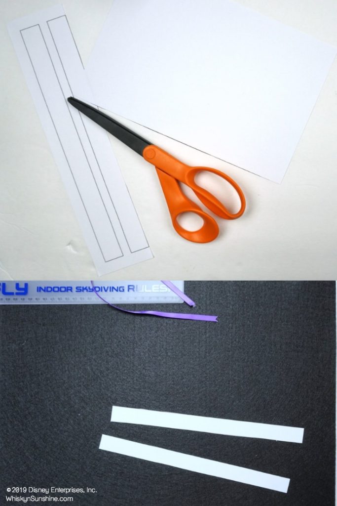 DIY Kim Possible Pendant Necklace necklace template cutting