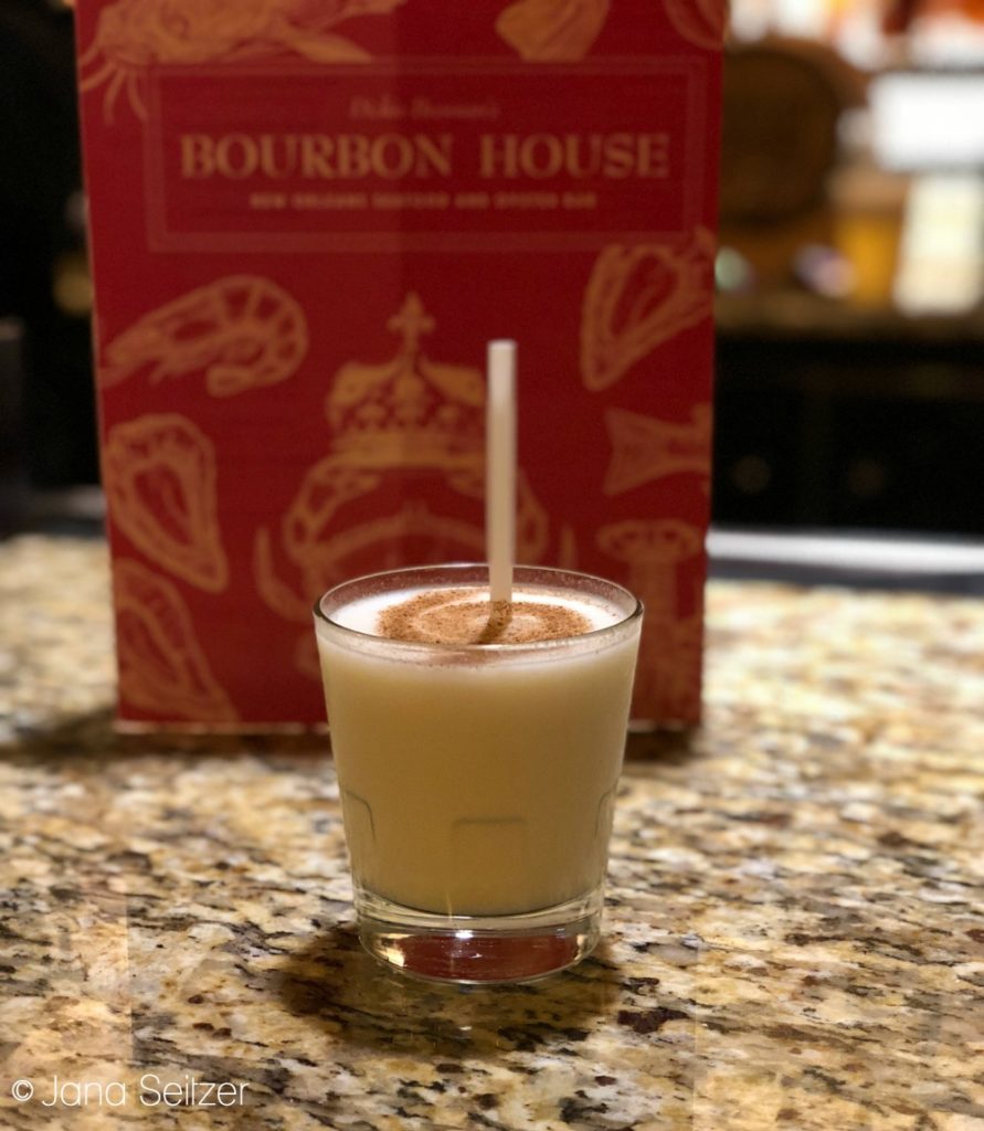 Frozen Bourbon Milk at Bourbon House in New Orleans