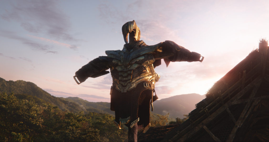 AVENGERS: ENDGAME. Thanos' armor
