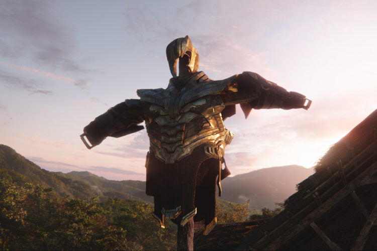 AVENGERS: ENDGAME. Thanos' armor