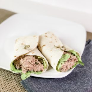 Tuna Salad Wraps with Hidden Valley Ranch