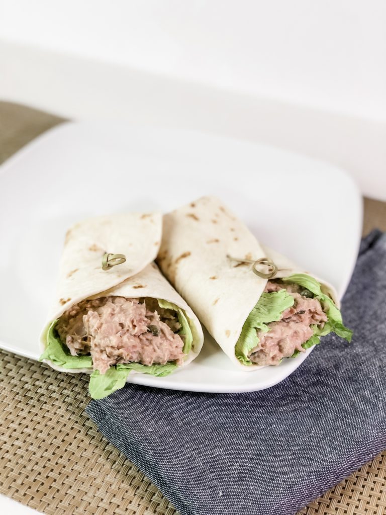 Tuna Salad Wraps with Hidden Valley Ranch