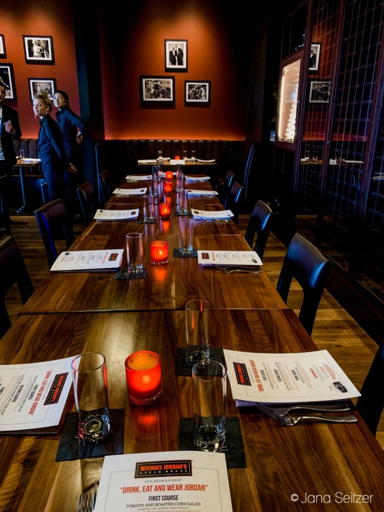 Jordan Wine Dinner Featuring Jordan Winery at Michael Jordan’s