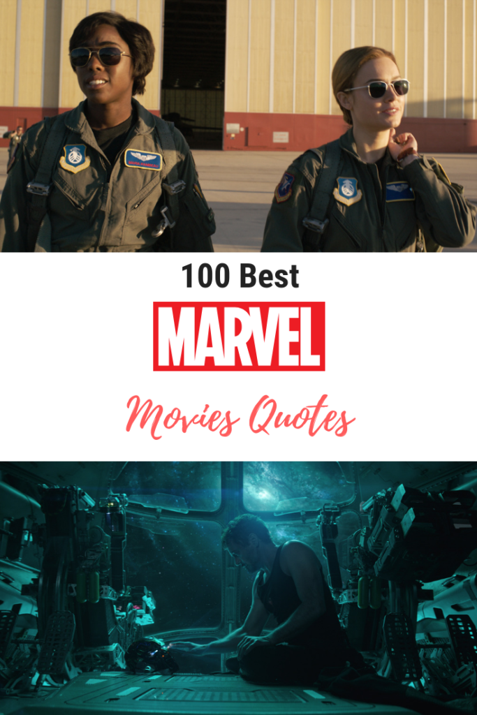Best Marvel Movie Quotes - Over 100 Quotes including Thor Love and Thunder  » Whisky + Sunshine