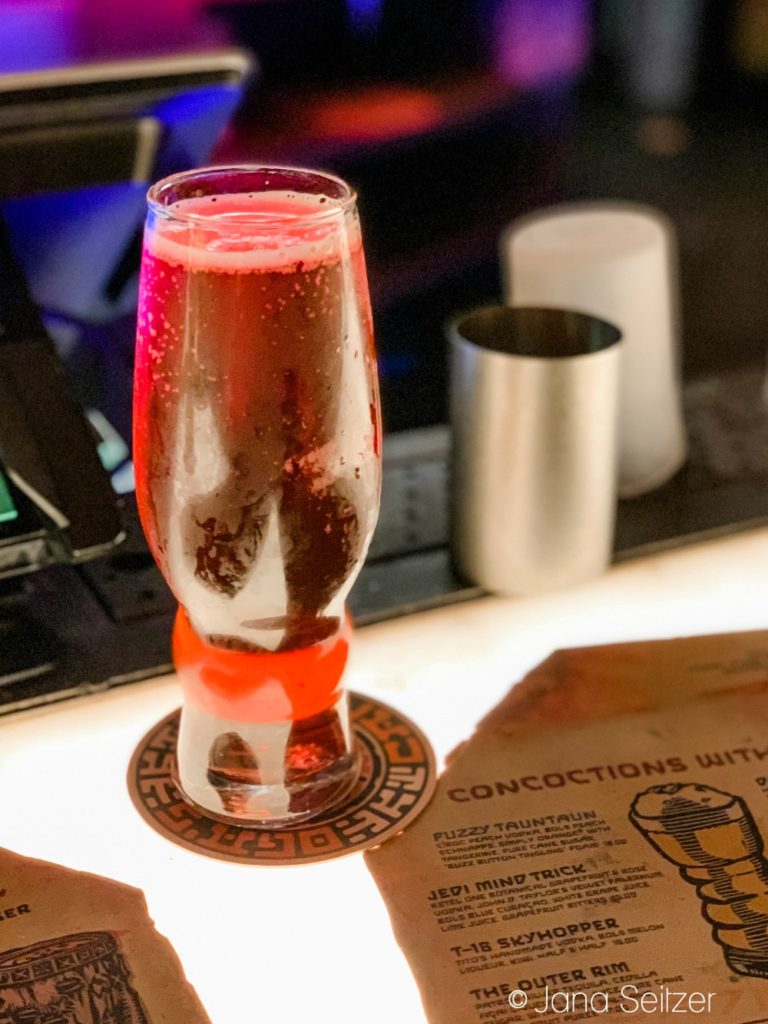 spiced runner hard cider at oga's cantina - What to Drink at Oga's Cantina