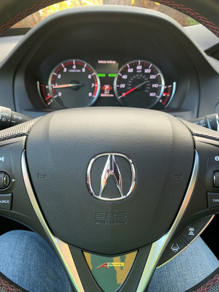 Acura MDX steering