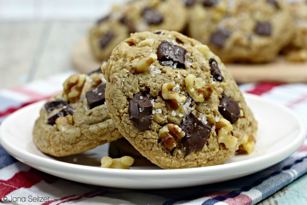 Bourbon Chocolate Chunk Cookies 1