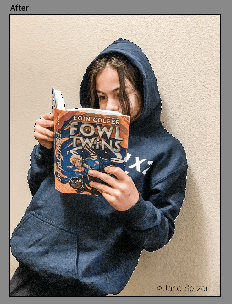 adobe photoshop elements quick selection sample