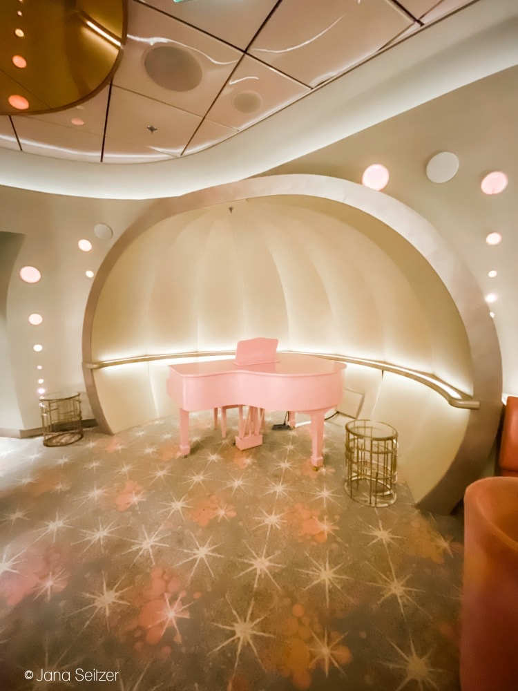Pink Bar in the District - Disney Cruise Line