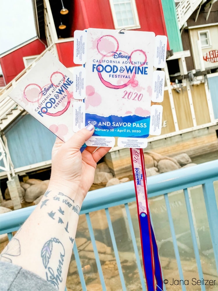 disneyland food and wine festival sip and savor pass