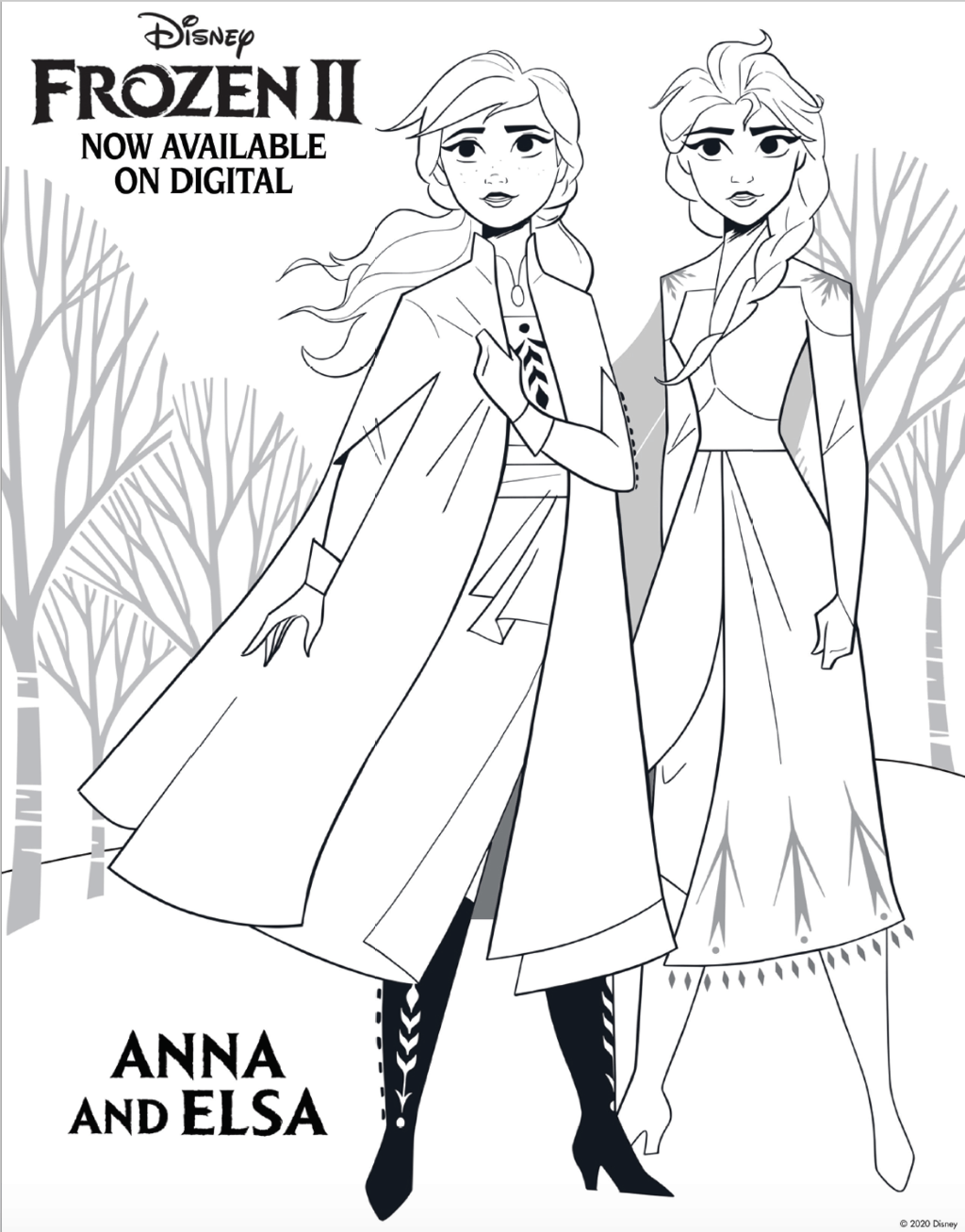 FROZEN 2 Activity Pages » Whisky + Sunshine