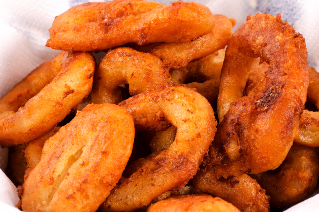 Deep fried calamarie