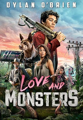 love and monsters movie poster