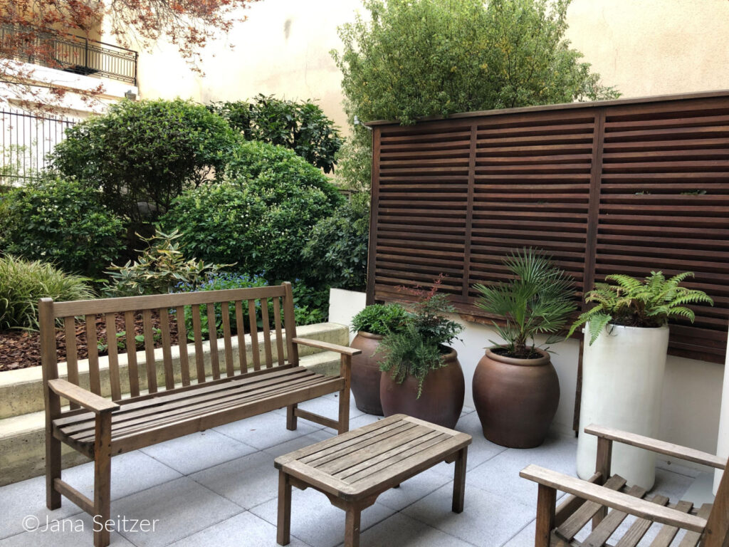 Citadines Trocadéro Paris patioCitadines Trocadéro Paris patio