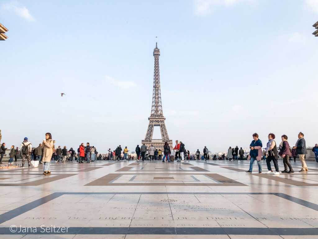 Trocadéro Eiffel Tour View