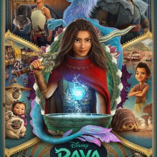 raya and the last dragon poster