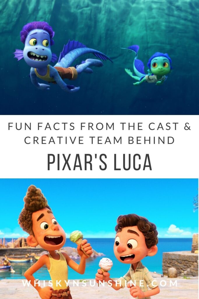 fun facts about pixar luca