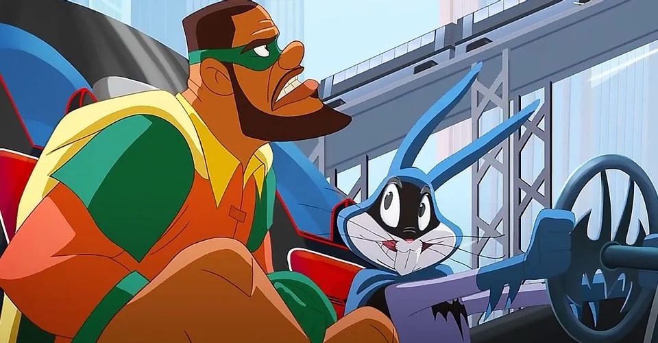 Space Jam 2 Easter Eggs - All the Easter Eggs You May Have Missed in Space Jam a New Legacy batman and robin