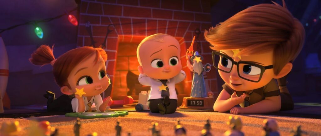 boss baby family business still with tina, ted, and tim