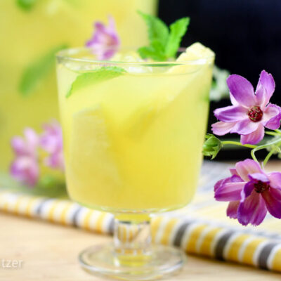 Ta-Lo pineapple and mint lemonade punch