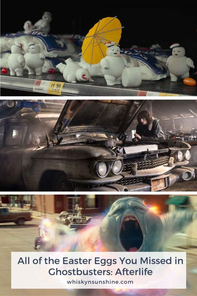 ghostbusters afterlife easter eggs