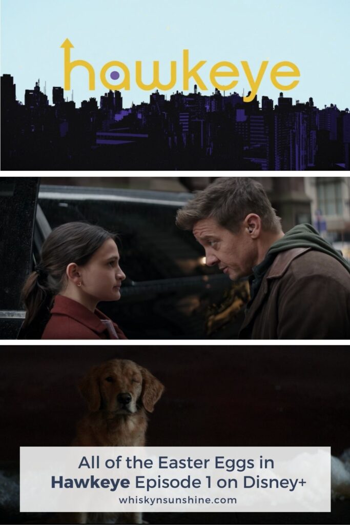 hawkeye episode 1 easter eggs