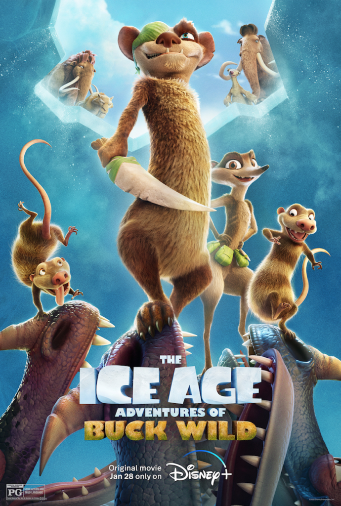 THE ICE AGE ADVENTURES OF BUCK WILD poster