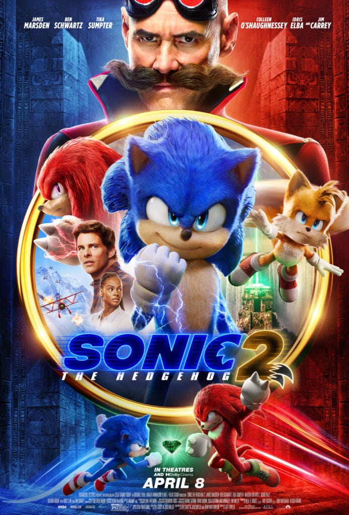 SONIC THE HEDGEHOG 2 poster
