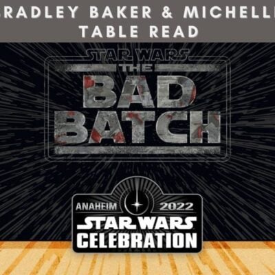 EXCLUSIVE: Michelle Ang and Dee Bradley Baker Table Read at Star Wars Celebration