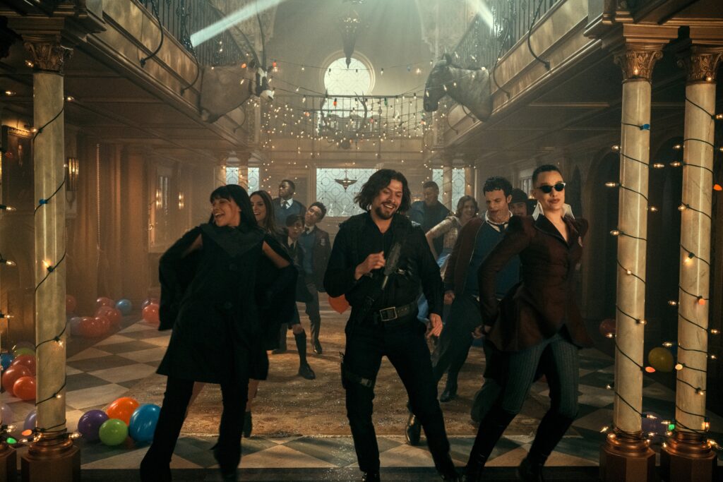 umbrella academy dance off