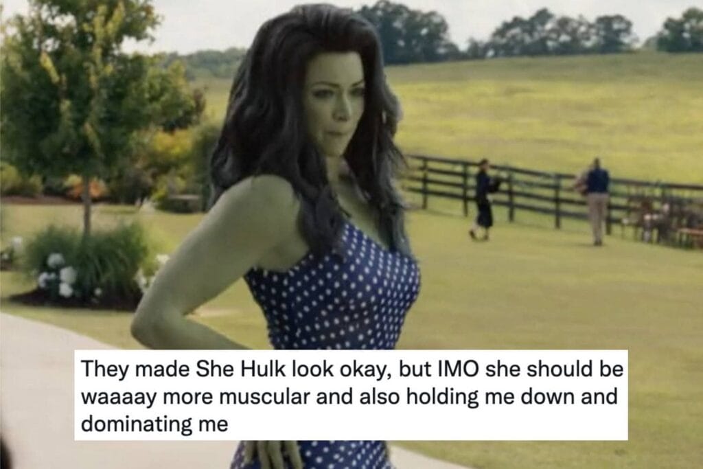 she hulk meme cgi