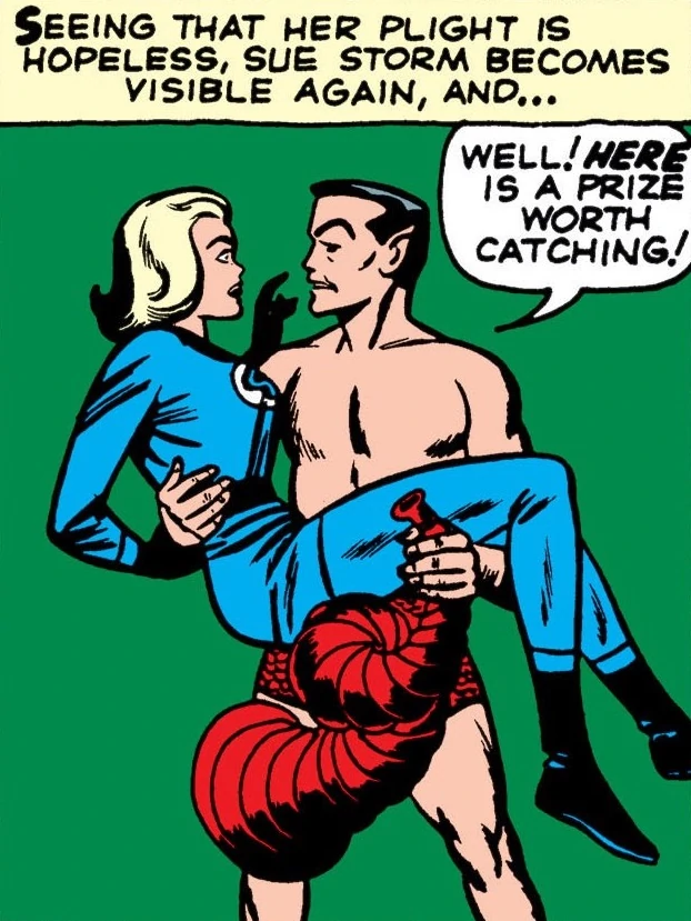 Sue Storm and Namor