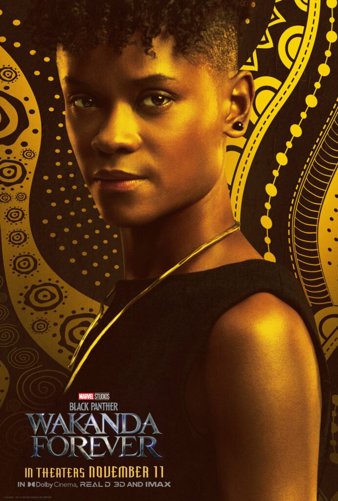 Letitia Wright as Shuri 