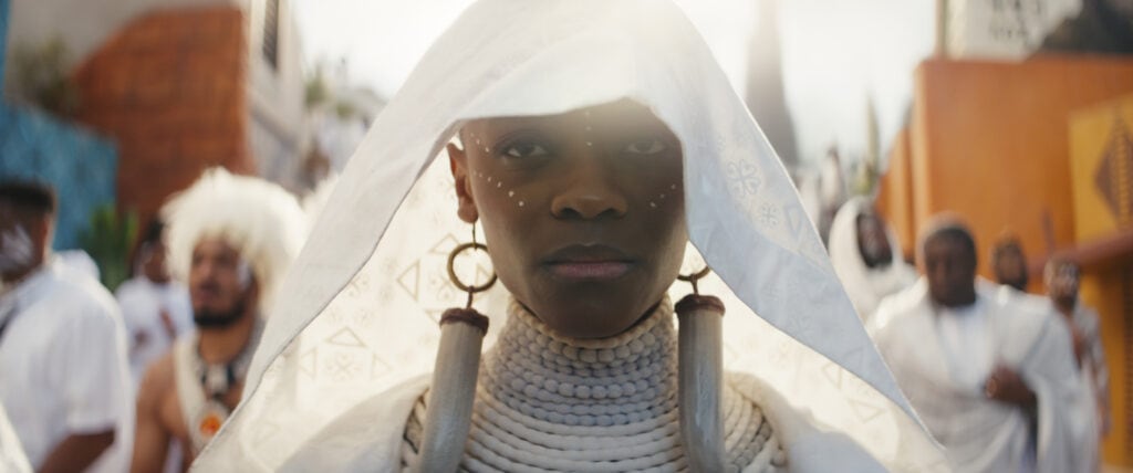 Letitia Wright as Shuri 